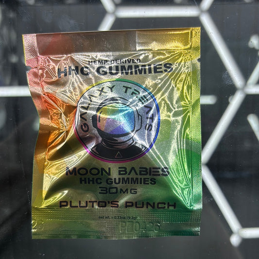 Galaxy treats moon babies Pluto punch