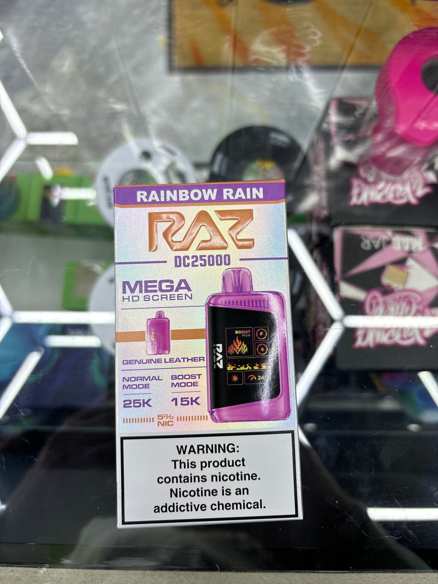 Raz dc25000 25k puffs rainbow rain