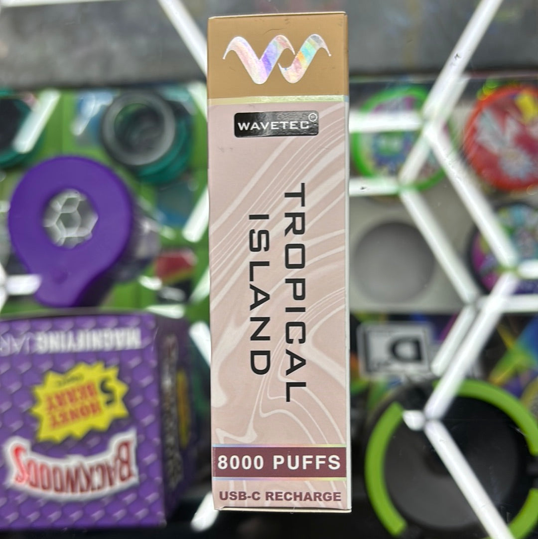 Wave tropical island, 8000 puffs