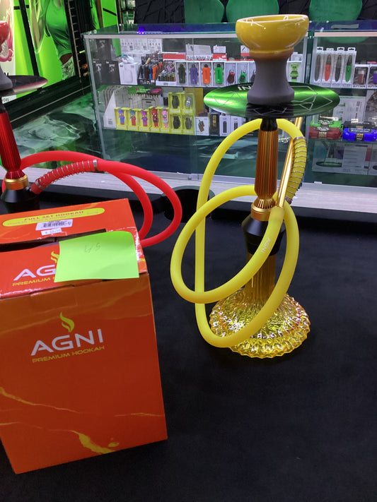 Agni hookah dune-yellow