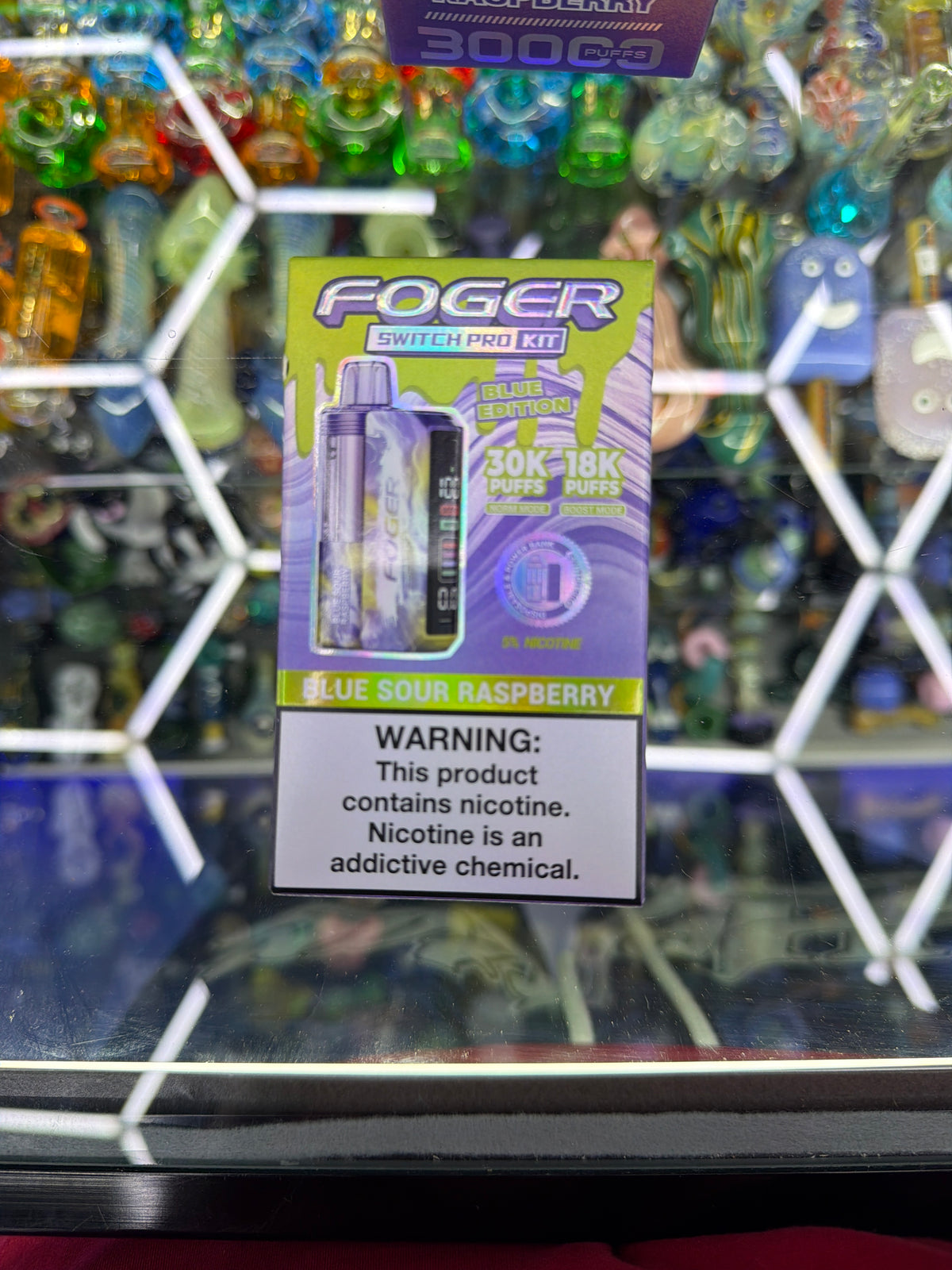 Fogger switch pod kit 30k Blue sour raspberry