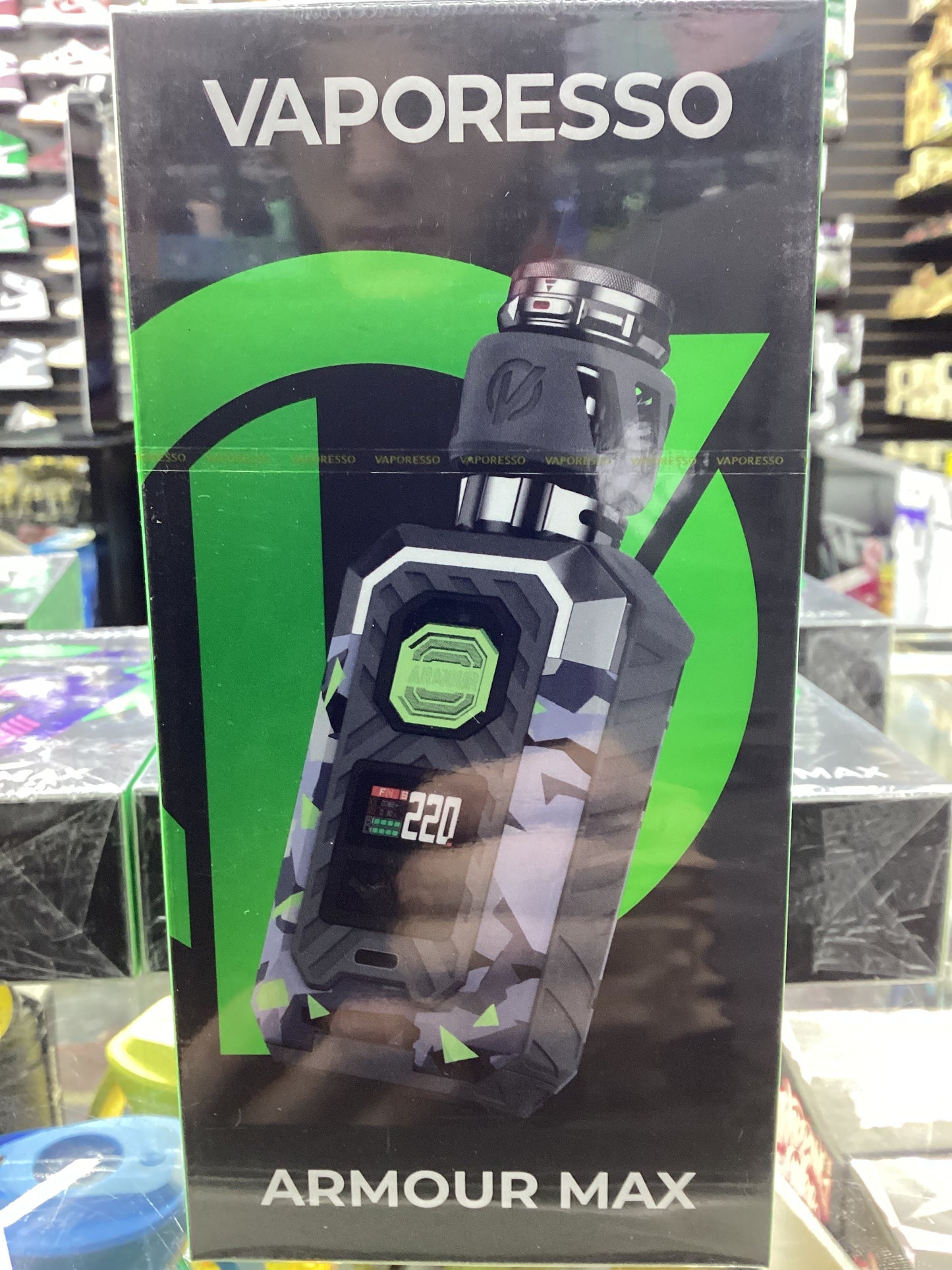 Vaporesso Armour max kit camo blue