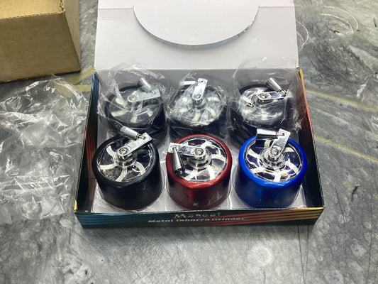 Manual metal grinder