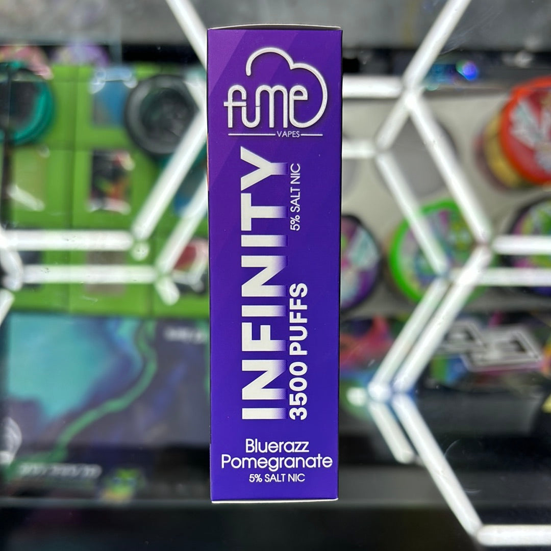 Fume infinity, blue razz pomegranate