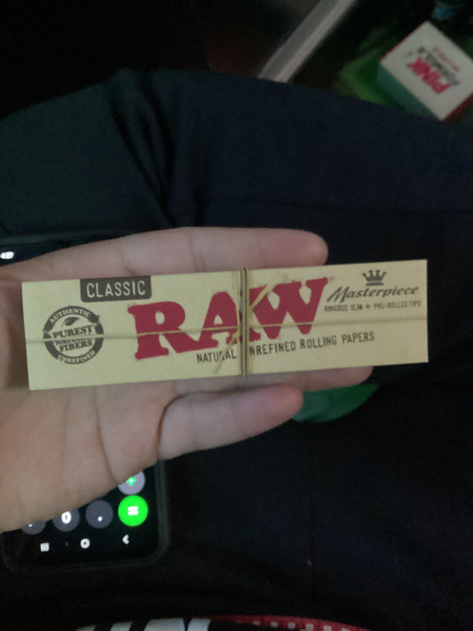 Raw classic masterpiece papers + tips