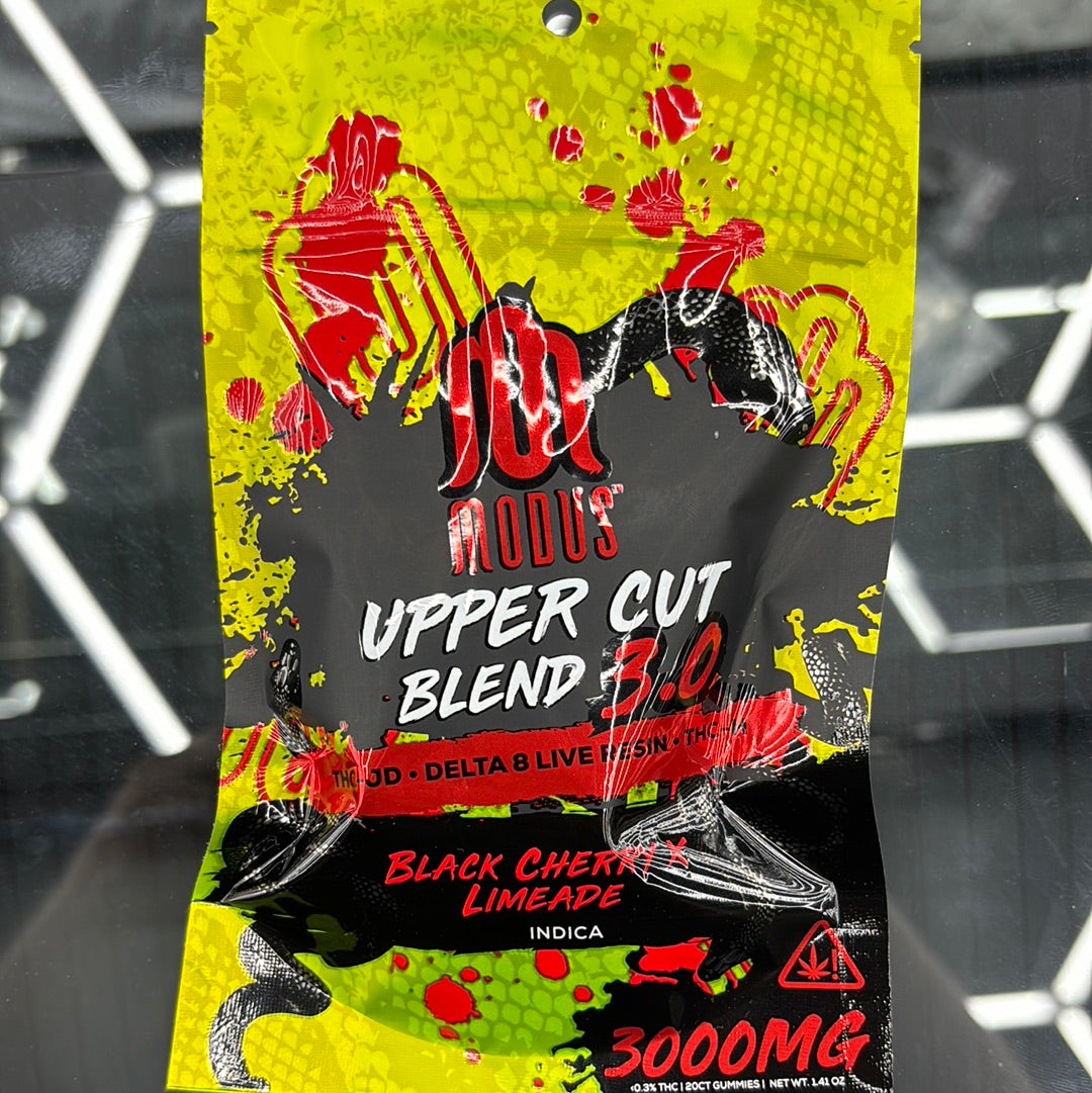 Modus upper cut blend 3.0 black cherry X limeade Indica