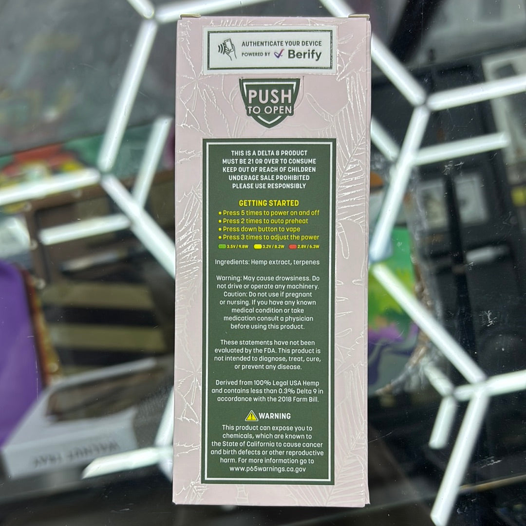 Hidden Hills club laberry nerdz 2G hybrid