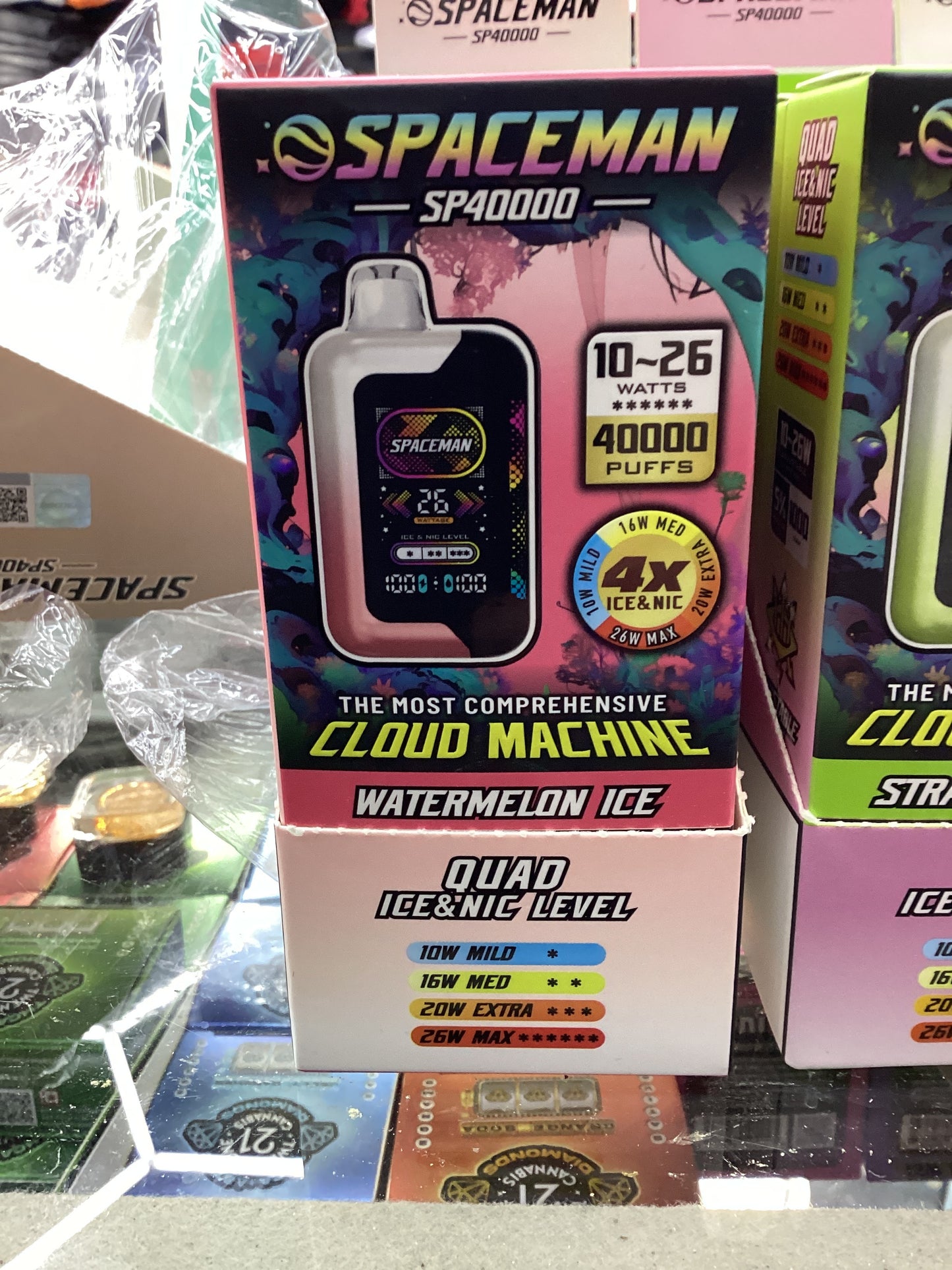 Spaceman sp40000 watermelon ice