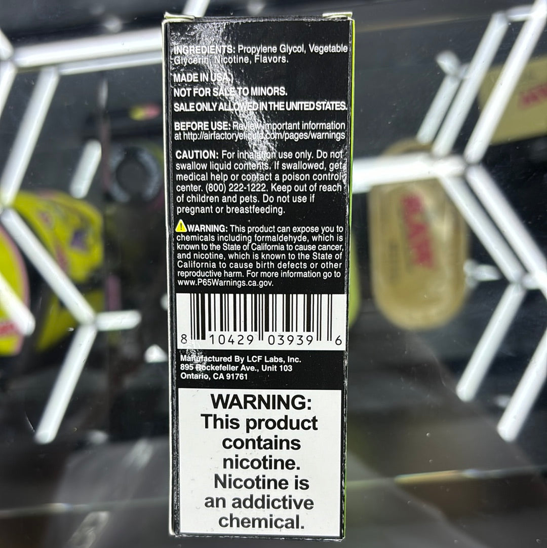 Air factory wild apple 6MG 100ML