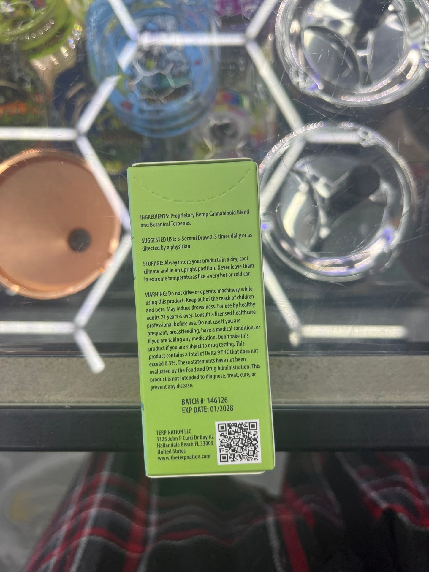 Smakd thcp 2g vape cartridge yodas breath hybrid