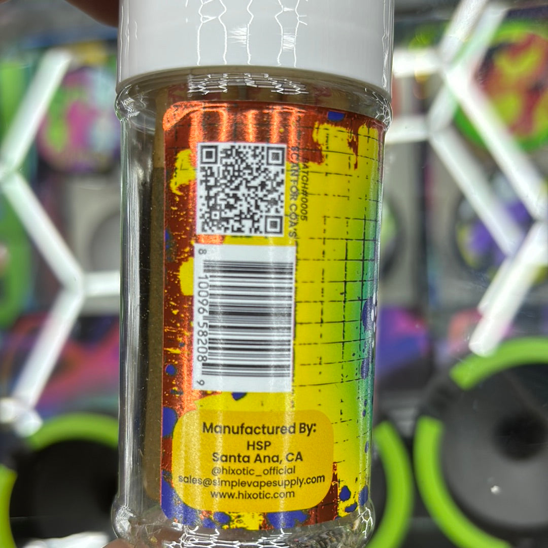 Tapped out Jeffrey, London poundcake Indica THCA flower prerolls