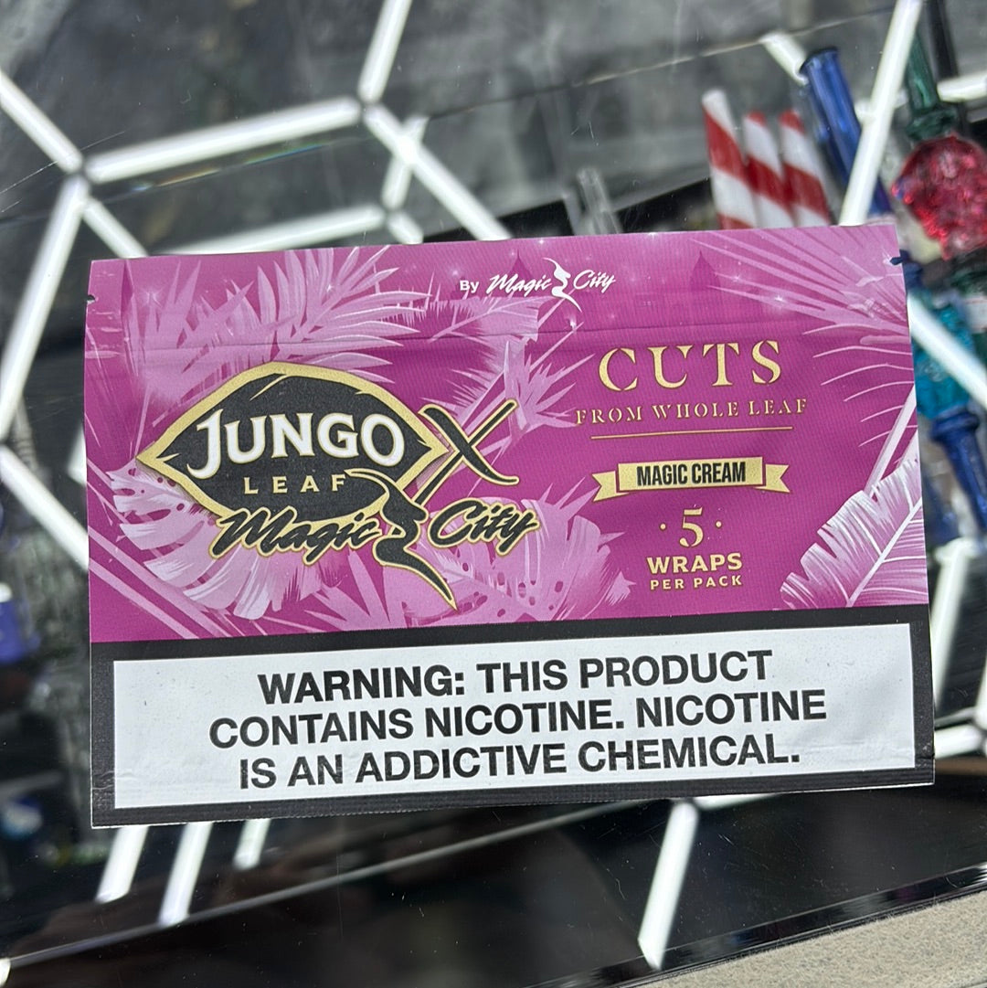 Jungo leaf x magic city, magic cream five wraps per pack
