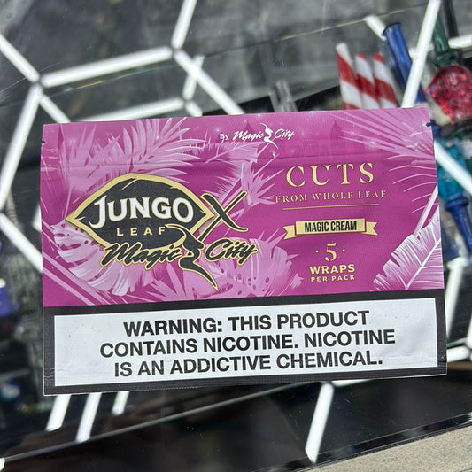 Jungo leaf x magic city, magic cream five wraps per pack