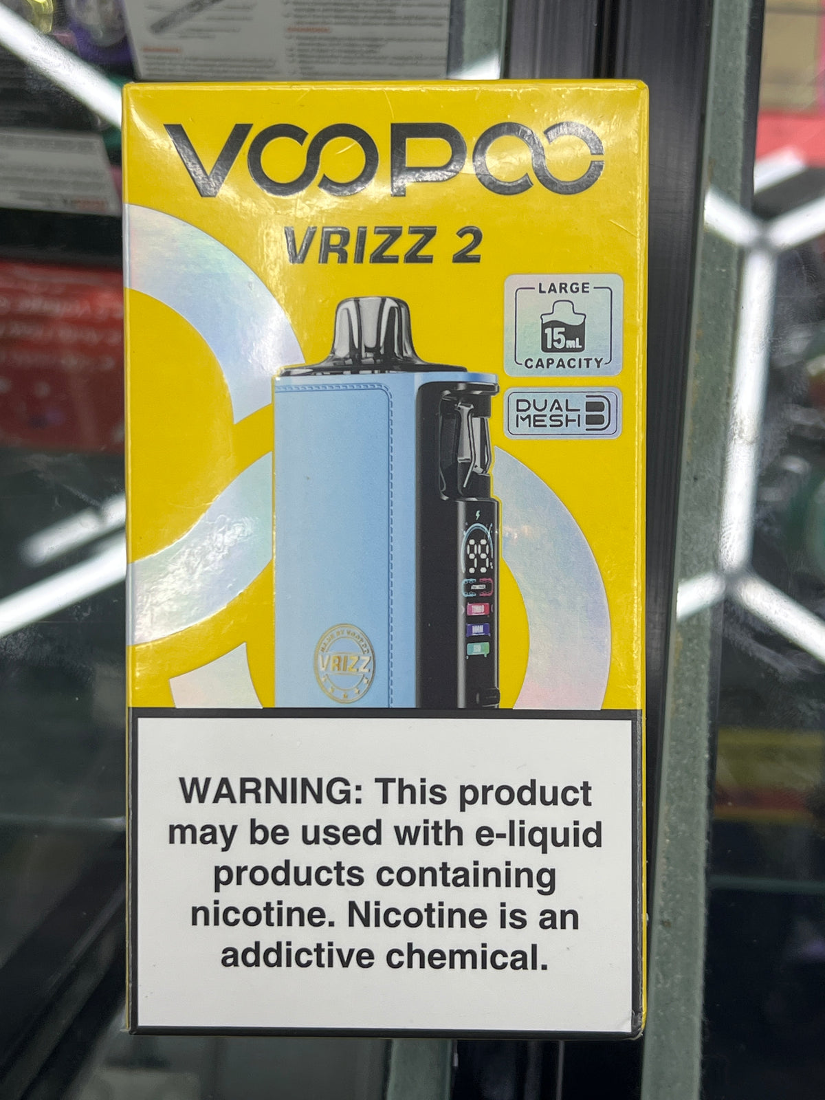 VOOPOO VRIZZ 2 30W POD KIT blue leather