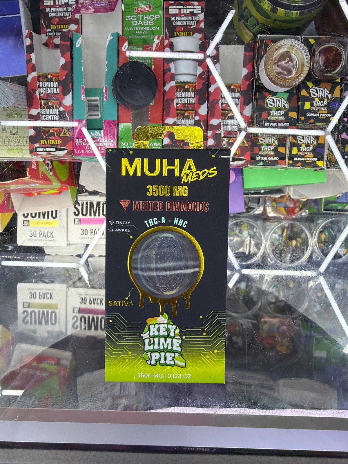 Muha meds 3500mg melted diamonds key lime pie sativa