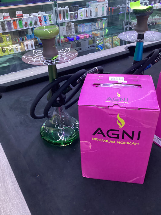 Agni hookah little man-green
