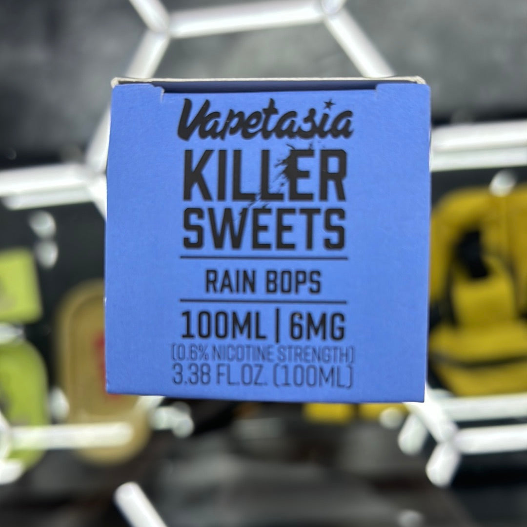 Vapetasia, killer sweets rain bops 6MG 100ML