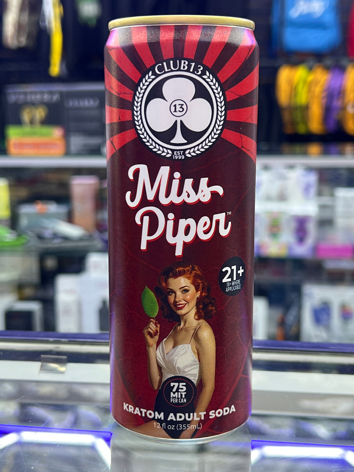 Club 13 kratom seltzer 75mit Miss Piper