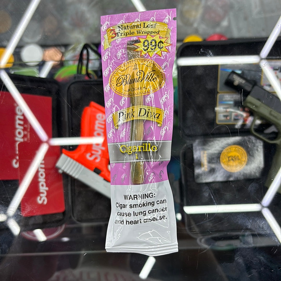 Bluntvulle pink diva 1 cigarillo