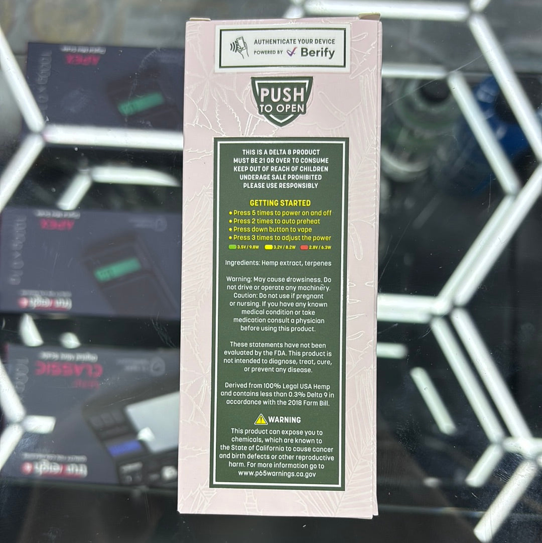 Hidden Hills club limey, snowcones, sativa 2G