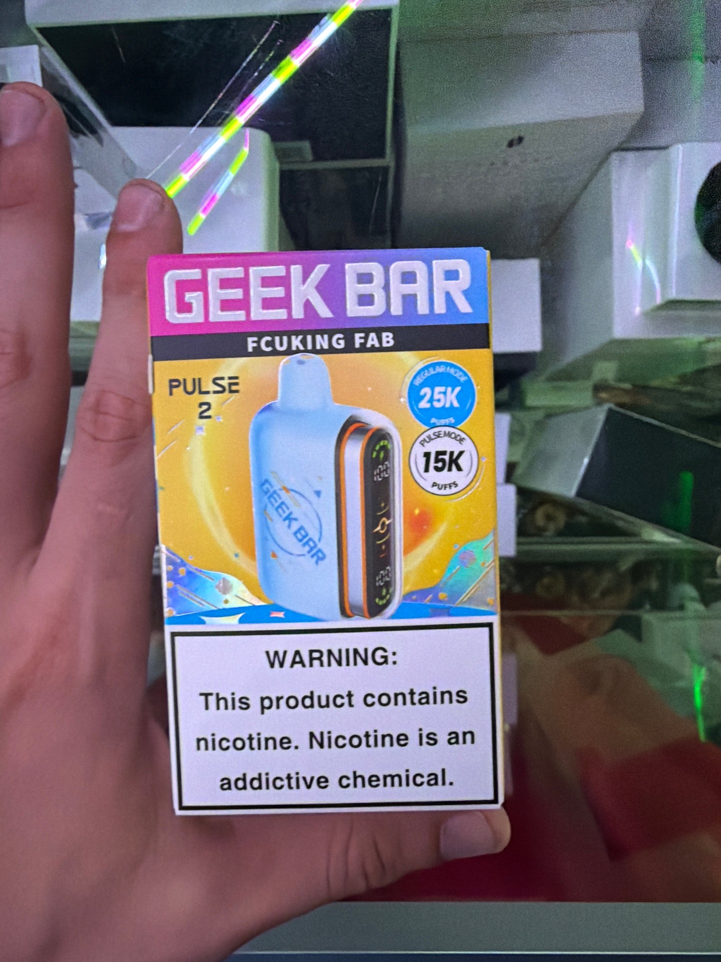 Geekbar pulse 2 15k hits Fcuking fab