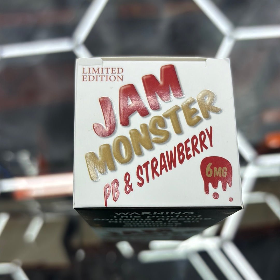 Jam, monster, PB, and strawberry 6MG