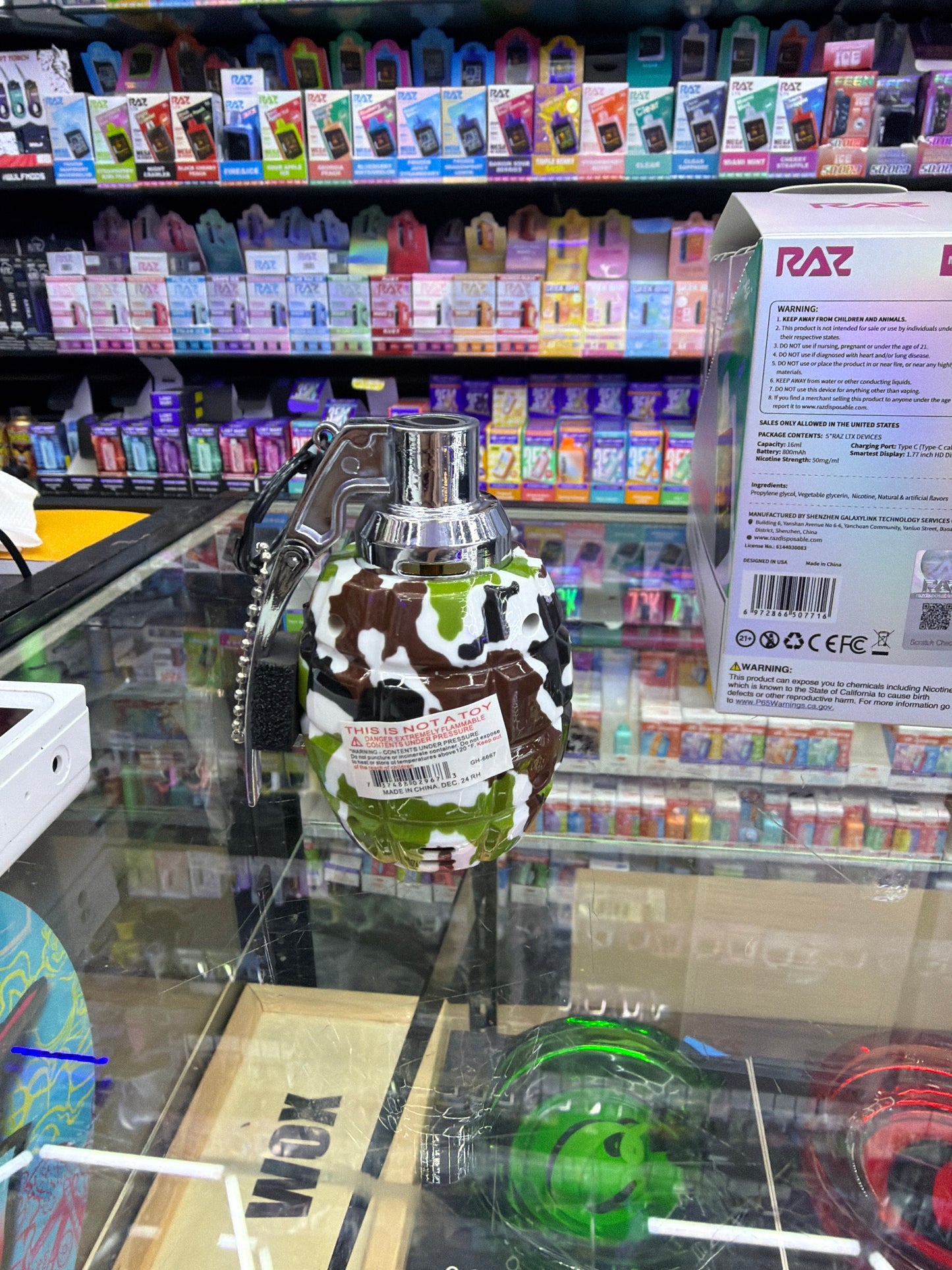 clickit grenade torch