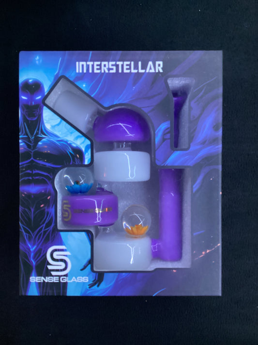 Sense glass interstellar water pipe purple