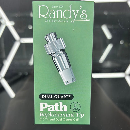 Randys dual quartz path replacement tips 5pack