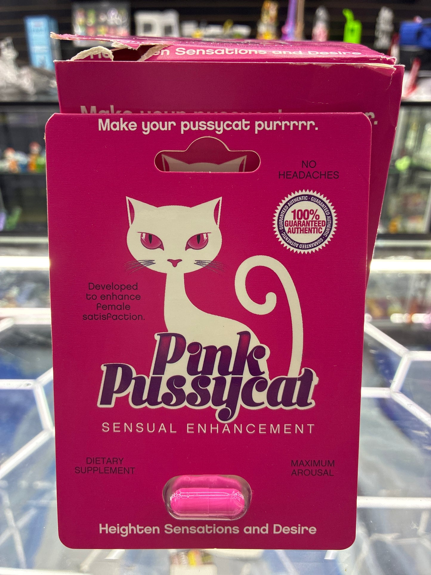 Pink pussycat single capsule