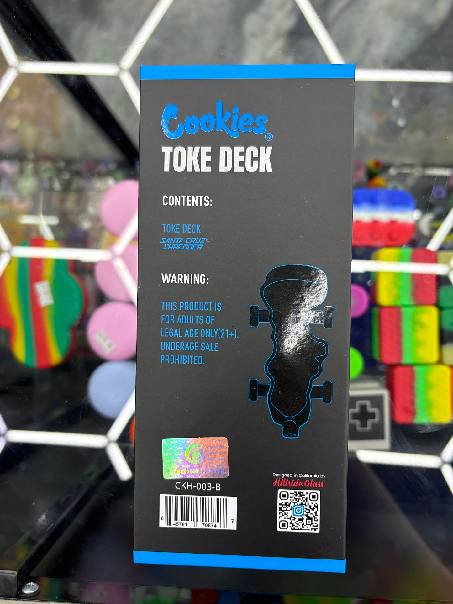 Cookies toke deck