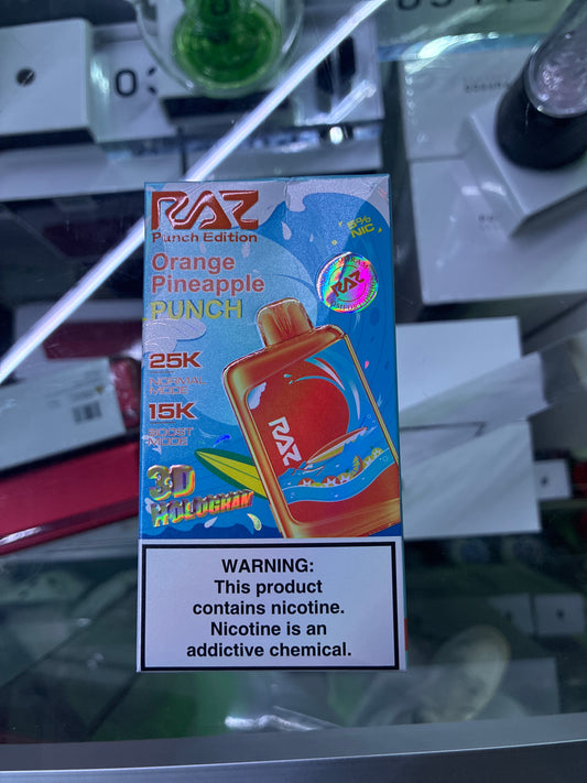 RAZ 25k orange pineapple punch