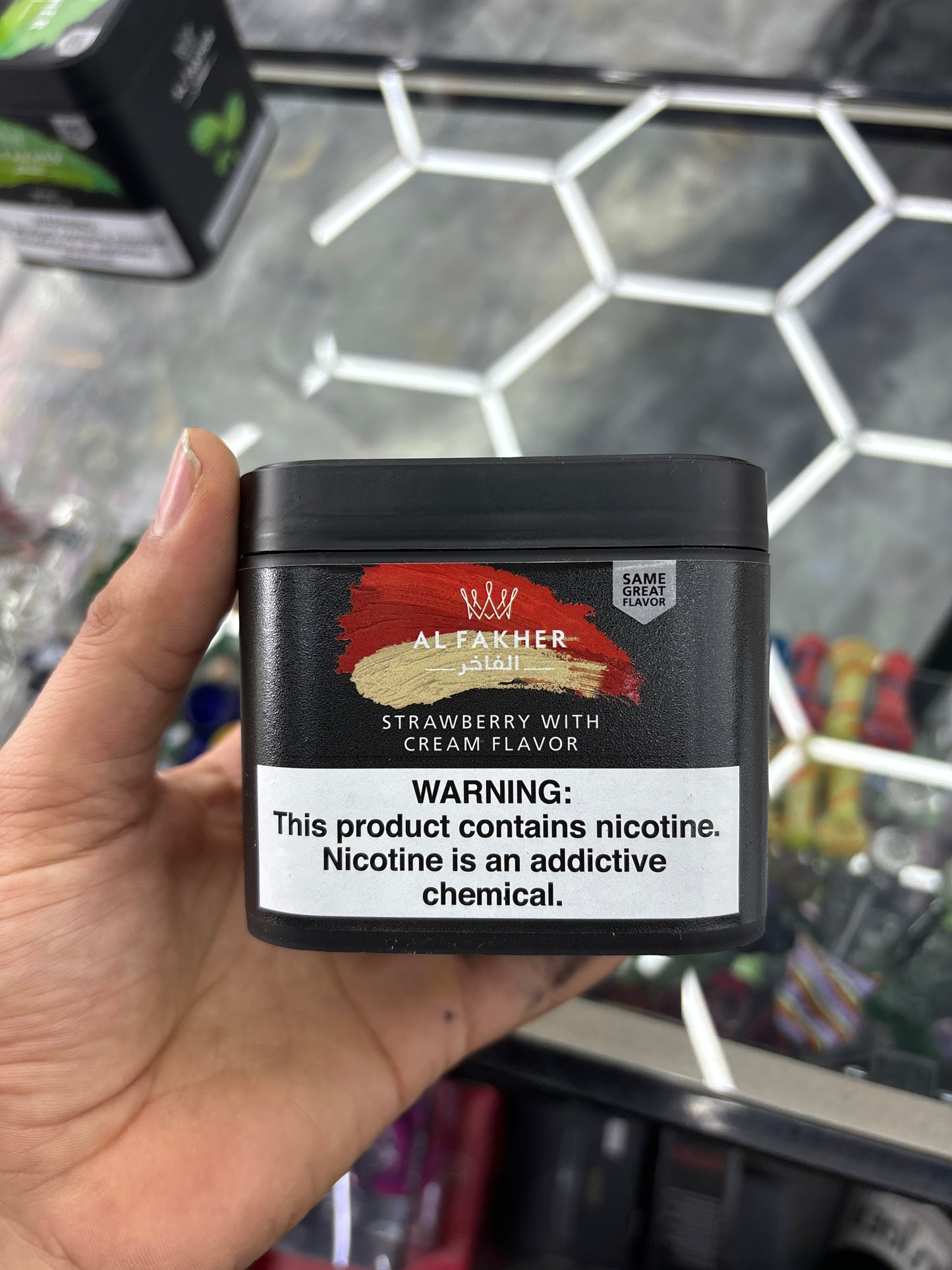 Al fakher strawberry with cream flavor 0.55 LBS