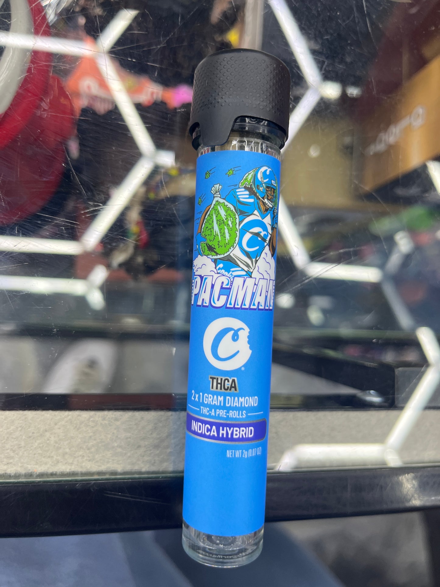 Cookies thca 2x1g preroll Pac-Man indica hybrid
