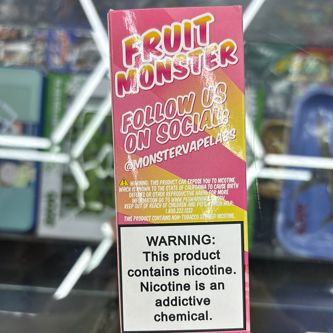 Fruit monster strawberry banana, 3MG 100 ML