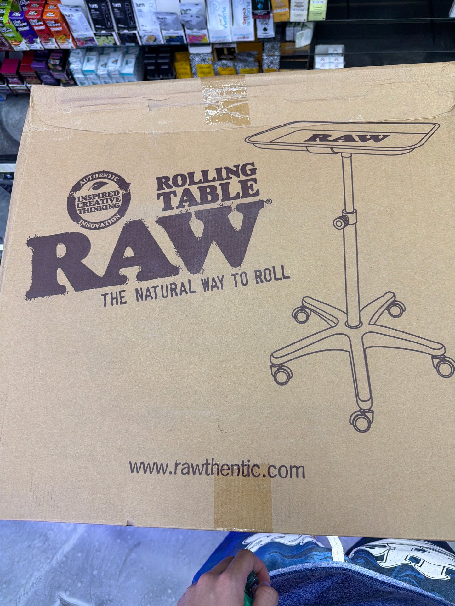 RAW ROLLING TABLE