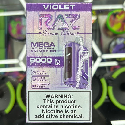 Raz violet 9000 puffs dream, edition