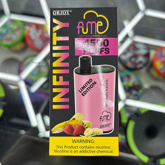 Fume 4500 puffs, strawberry, banana, limited edition