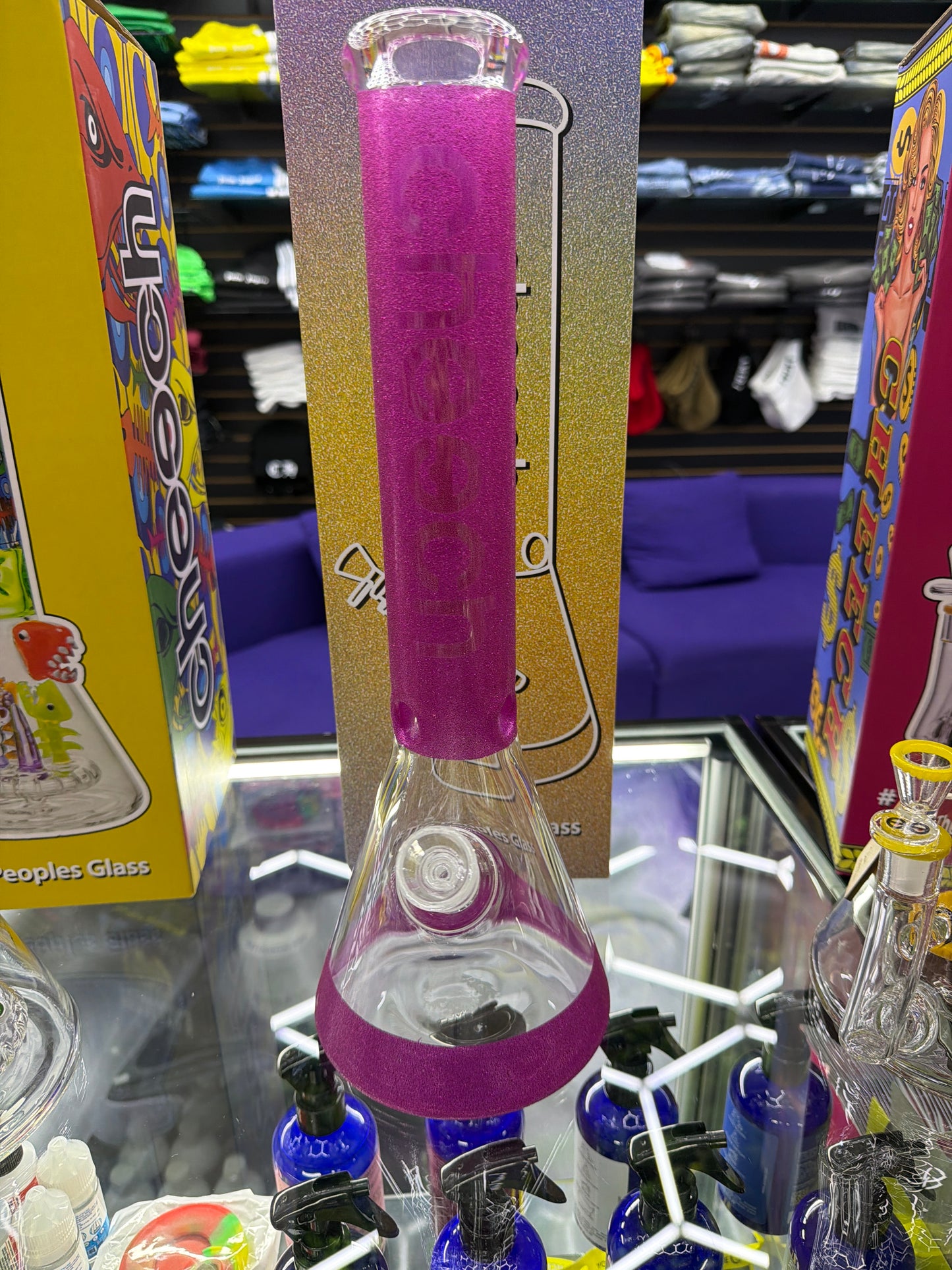 Cheech - Water Pipe - Sparkle of my life Glitter Beaker