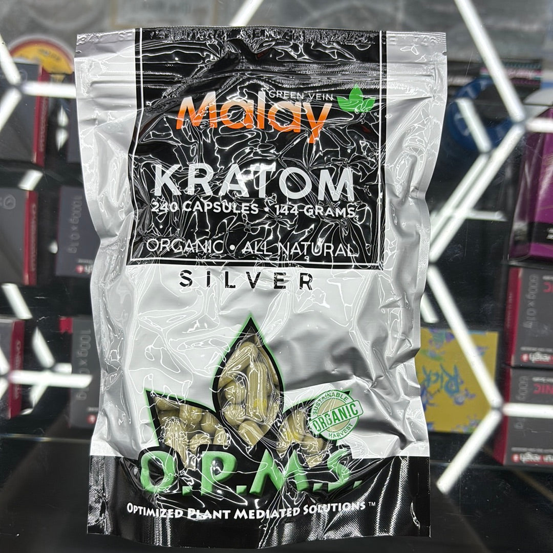 Opms malay kratom 240 capsules