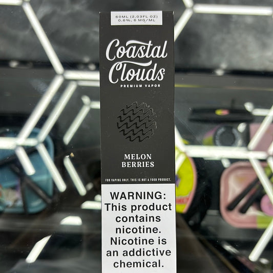 Coastal clouds, melon berries 6mg