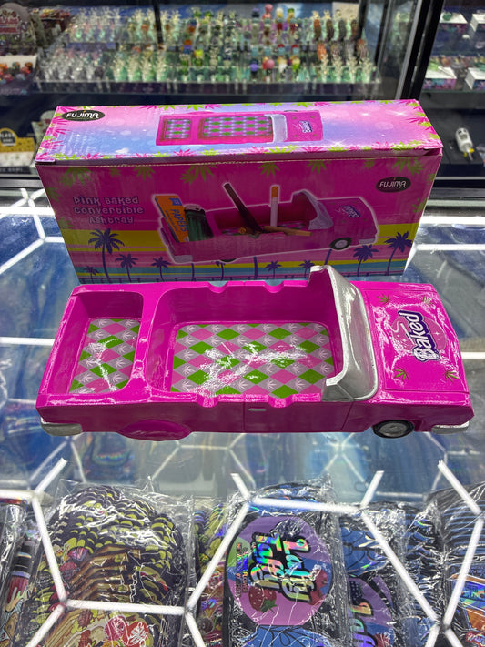 Fujima baked ashtray pink