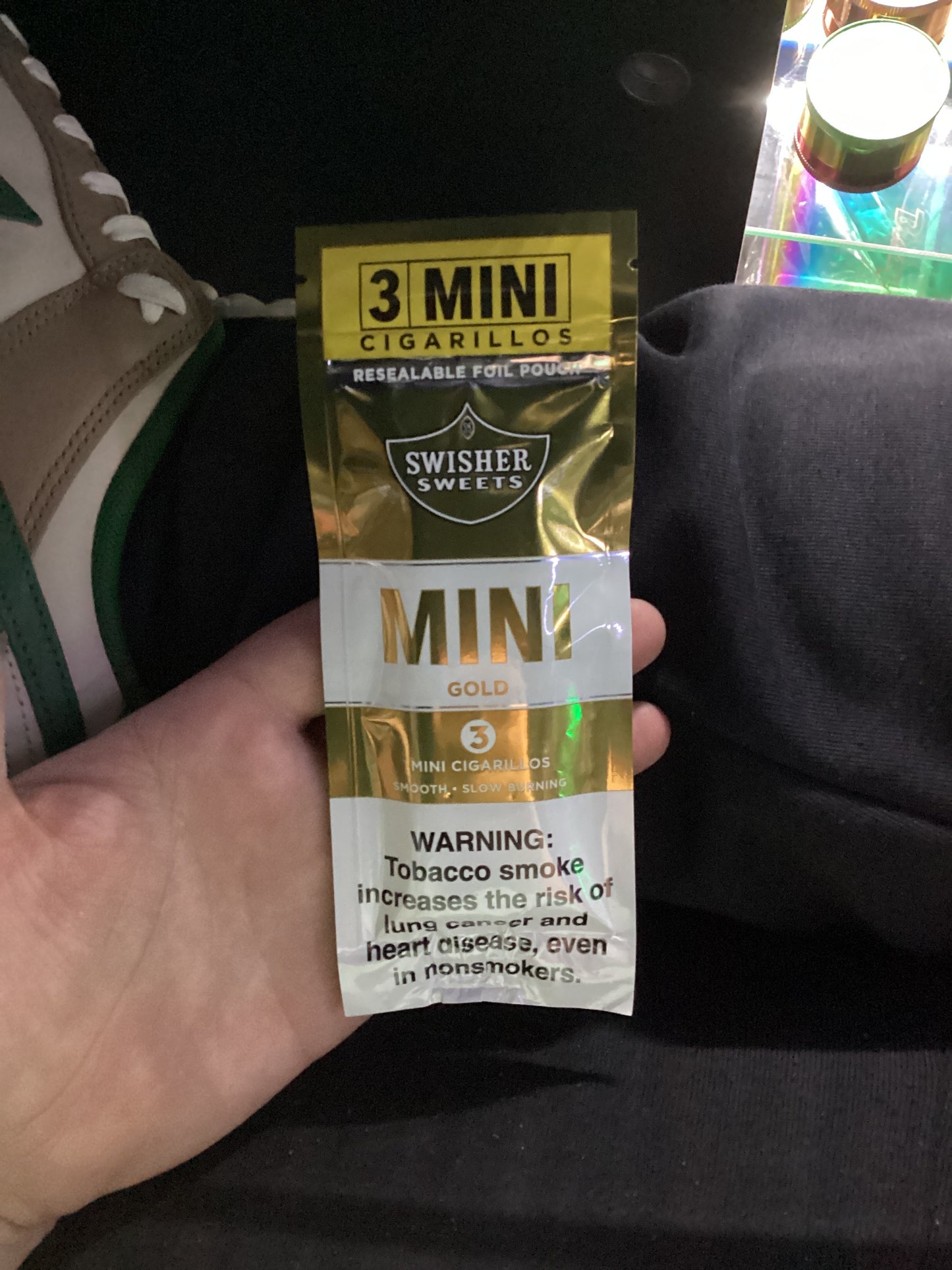 Swisher sweets mini gold 3mini cigarillos
