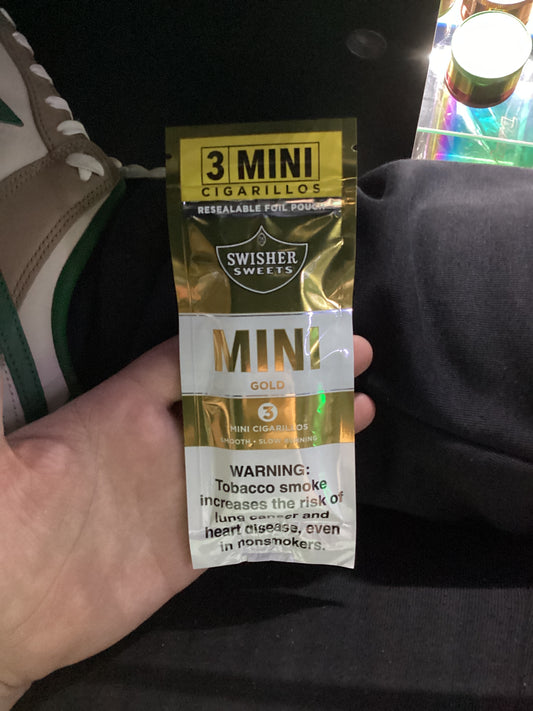 Swisher sweets mini gold 3mini cigarillos