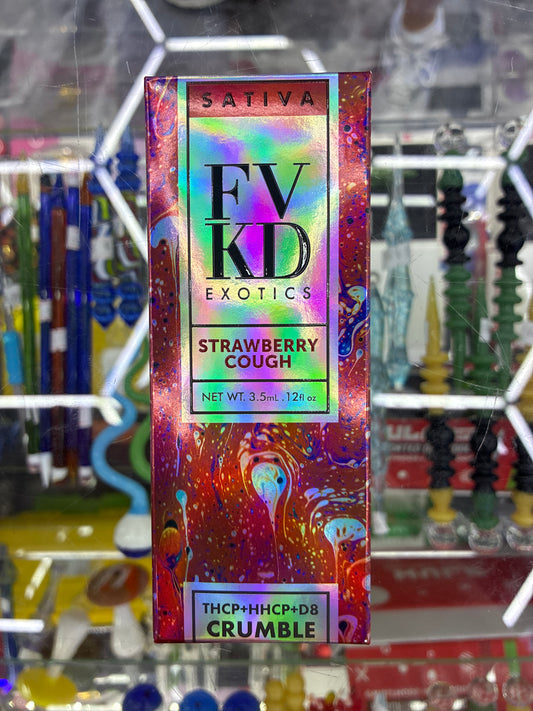 FVKD Exotics thcp+hhcp+d8 strawberry cough sativa
