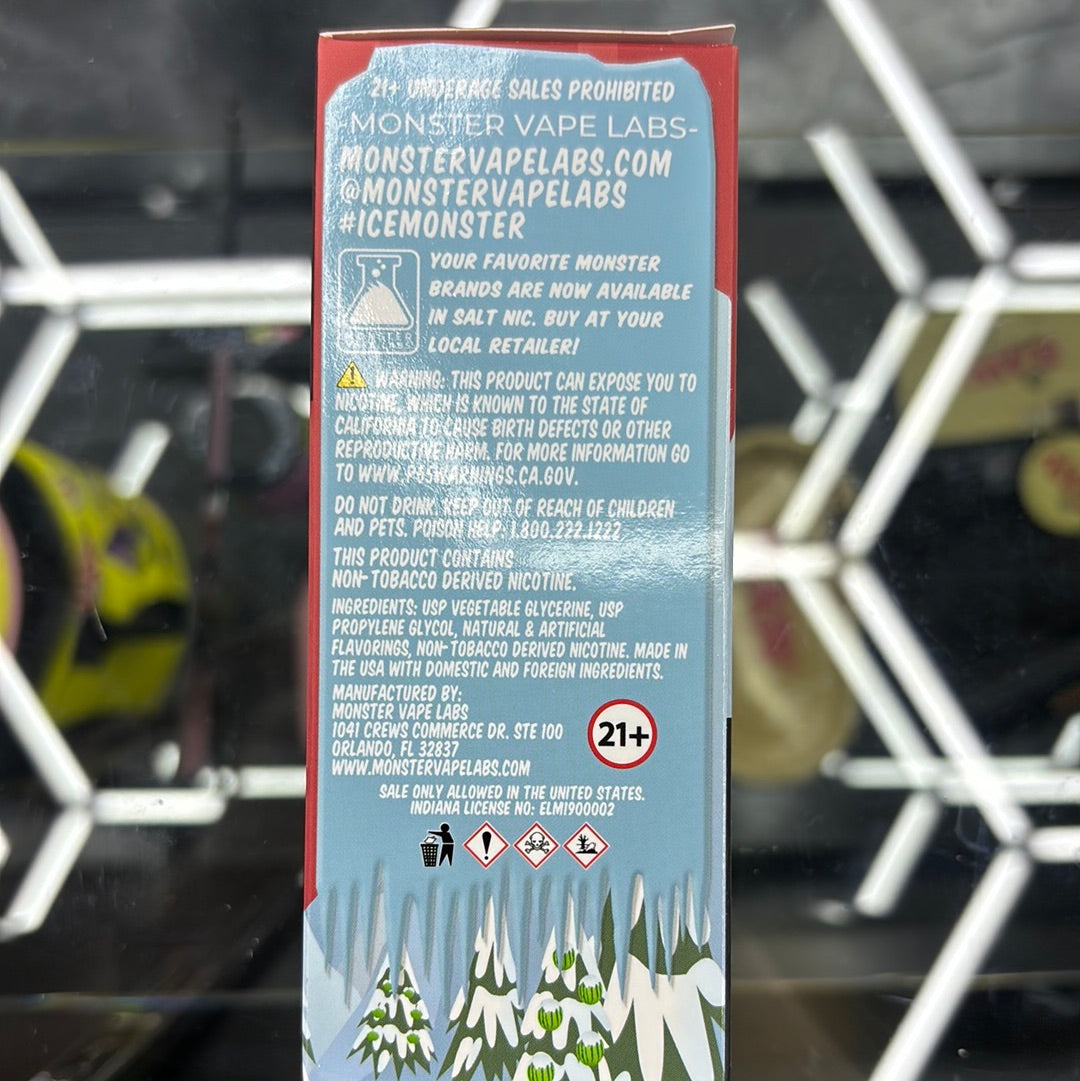 Ice monster, strawmelon apple 6MG