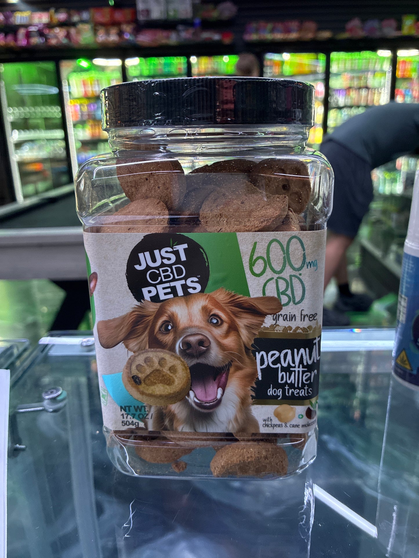 Just Cbd pets 600mg peanut butter dog treats