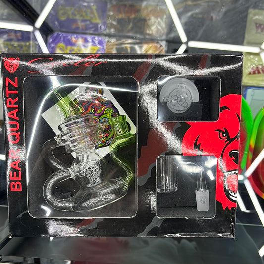 Bear quartz cycler rig kit