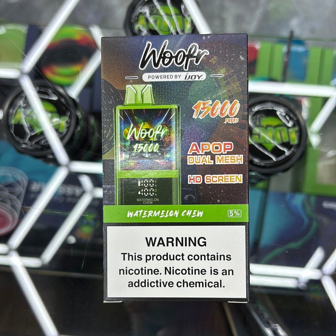 Woofr 15000 puffs watermelon chew