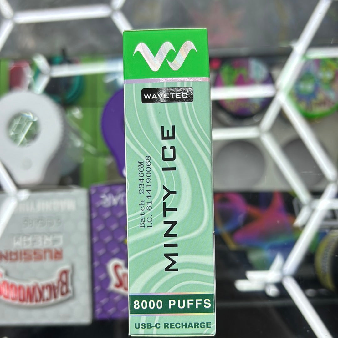 Wave minty ice 8000 puffs